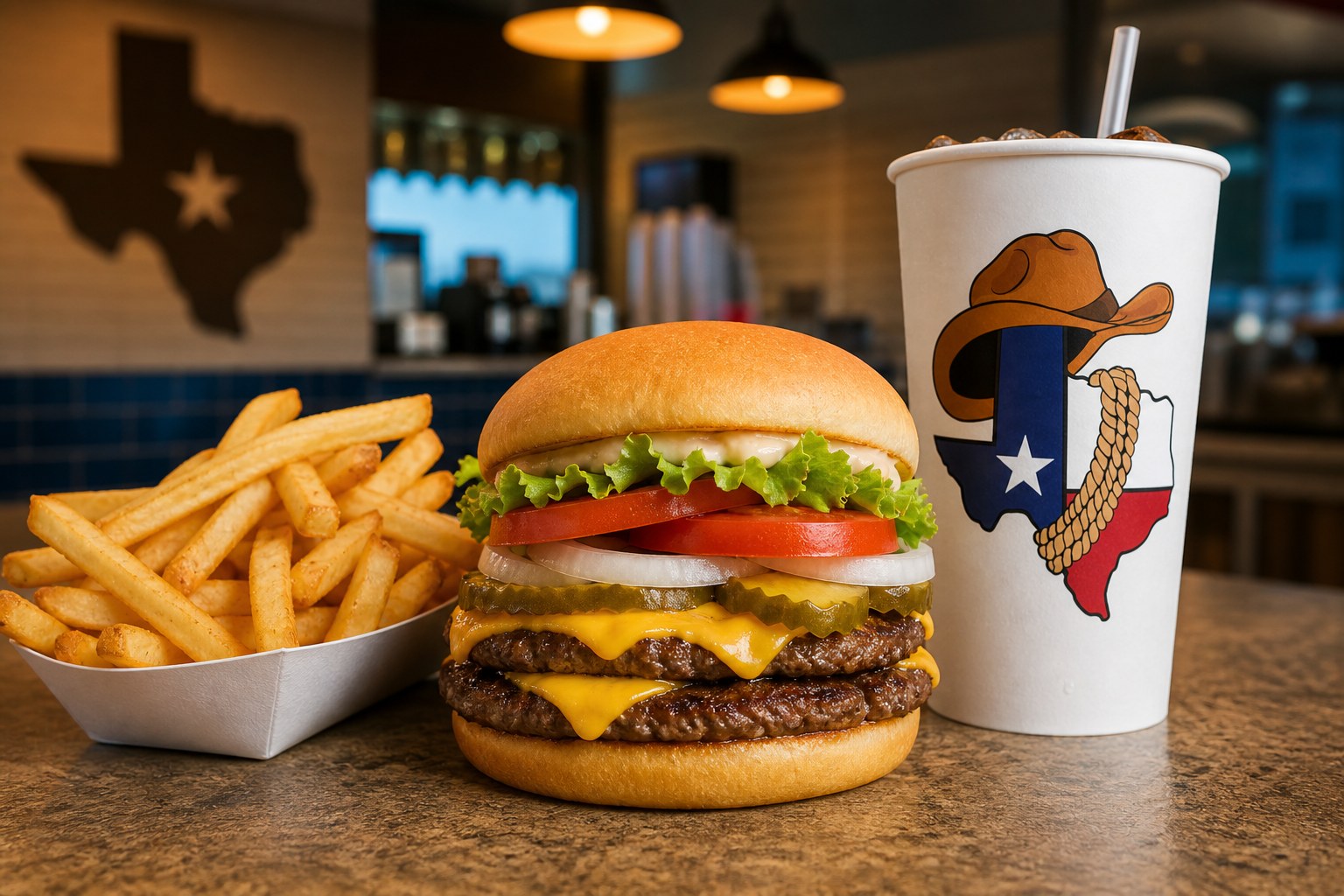 Big Country Burger Combo